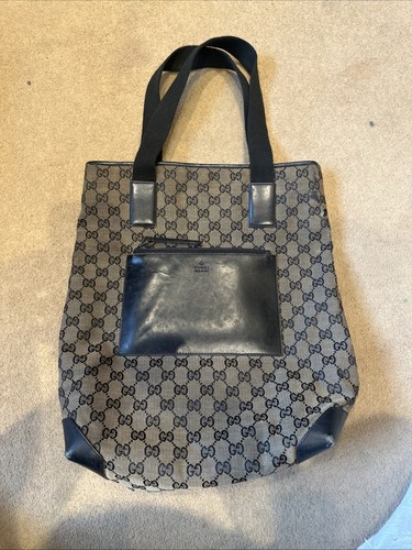 Vintage gucci tote style bag - vintage,
