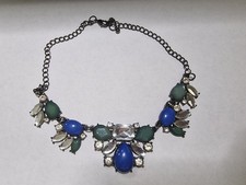 Vintage Style Blue & Green