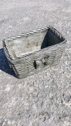 Cast stone garden - stone, flower