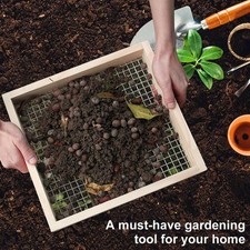 Garden Soil Sieve Wooden