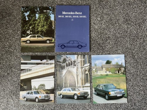 Mercedes benz brochure bundle - mercedes,