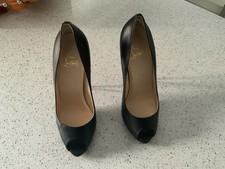 Louboutin Open Lips 120 Black