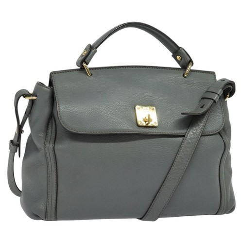 Mcm hand bag leather - hand,