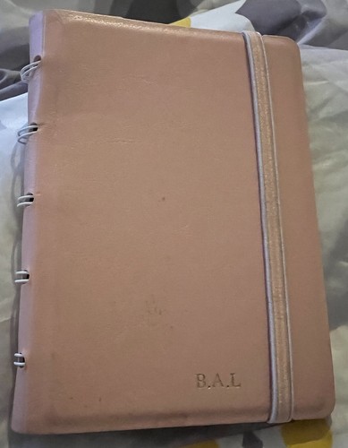 Vintage filofax notebook - notebook, baby