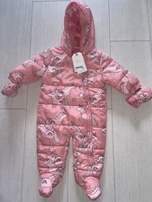 NEXT baby girl snowsuit