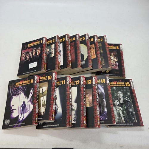 Battle royale manga vols 15 - battle,