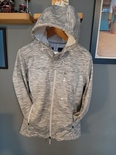 Gorgeous Womens Grey Superdry Original Windtrekker Jacket L Mint Condition!