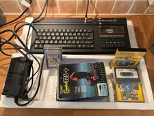 SINCLAIR ZX SPECTRUM +2 128K COMPUTER GAMES CONSOLE BUNDLE retro gaming +Manual