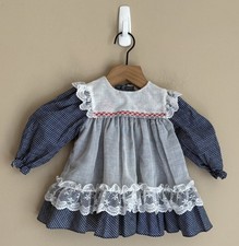 Girls Dress Vintage Peaches