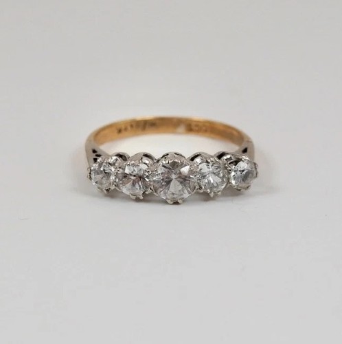 Vintage 9ct gold white - 9ct,