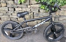 Zinc BMX Bike 4 Spoke Mag Style 20" Wheels Black Rare Used Free UK Delivery 