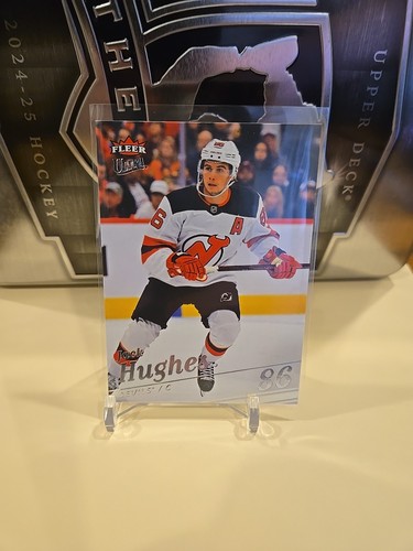 Jack hughes 2025 2026 fleer - jack,