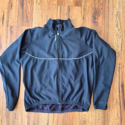 Twin men cycling winter - men's,