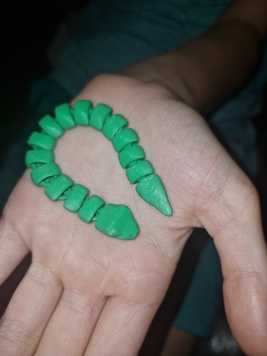 Printed snake sensory - snake,