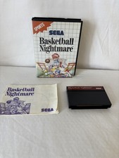 Basketball Nightmare. Complete. Sega Master System.  PAL. Acceptable Condition.
