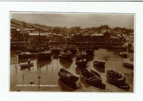 Cornwall postcard real photo - cornwall,