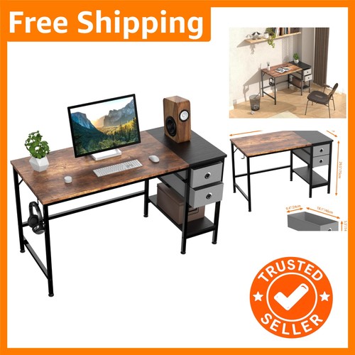 Vintage finish laptop table - vintage,