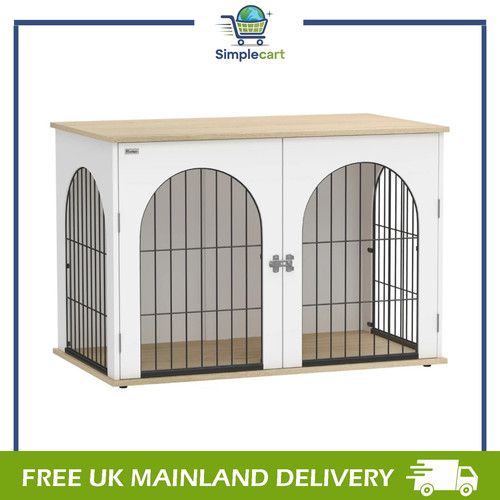 Dog crate furniture indoor - dog,