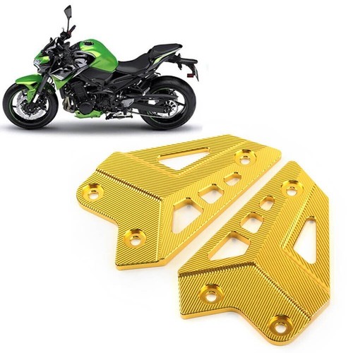 Gold cnc footpegs - gold,