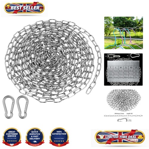 Heavy duty stainless steel - 5m,