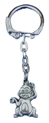 Cheeky monkey keyring small - cheeky,