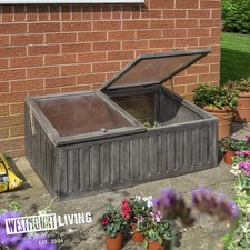 Wooden timber cold frame - wooden,