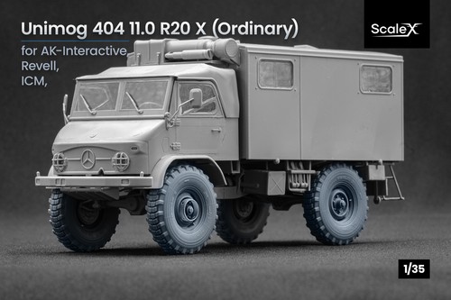 Scalex unimog 404 - 11.0r20, v2