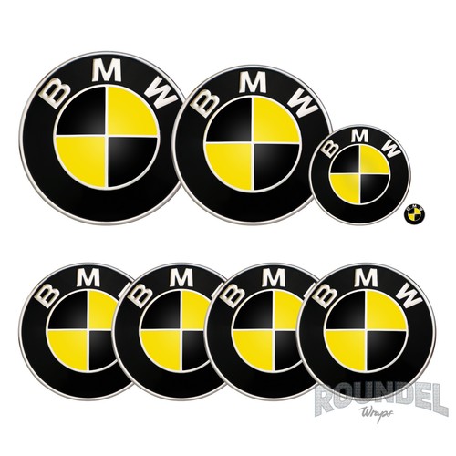 For bmw badges gloss black - for,