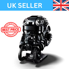 TIE Fighter Pilot Helmet MOC 75274 Spaceship Battle Model Building Block UK