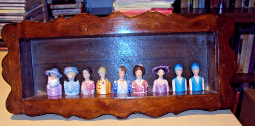 Vintage avon ladies - 8, of