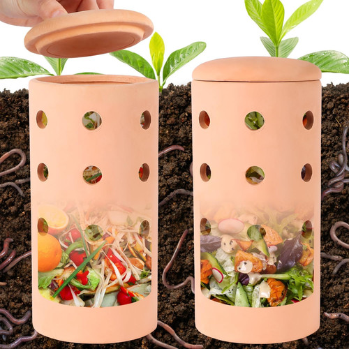 2pcs underground compost - 2pcs, bin