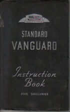 Standard Vanguard Phase 1 Car Estate Van & Pick-up 1948 1st ed.Original Handbook