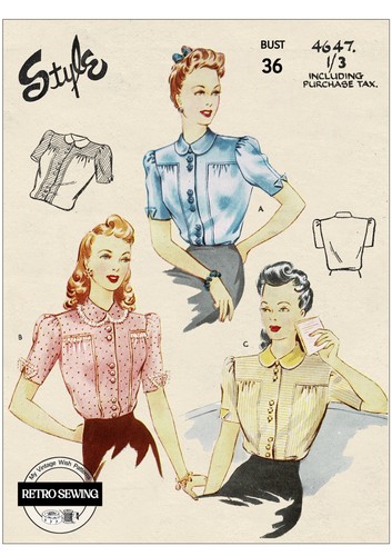1940s wwii vintage yoke - 1940s,