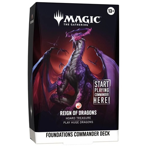 Foundations commander deck - commander,