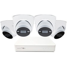 Swann SWNVK-8ADVX5MP4D-EU AdvancedX™ Wired NVR Security System - 4 Dome 3K