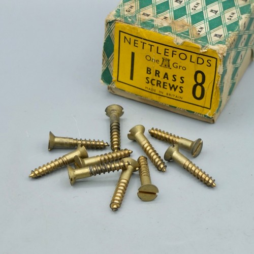 8 countersunk slotted - 1”,