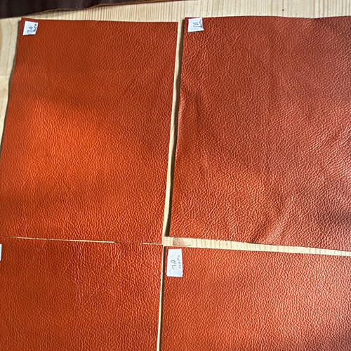 Pcs brown leather textured - brown,