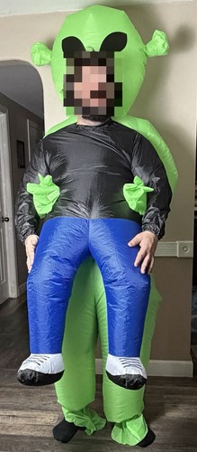 Alien inflatable pick up - alien,