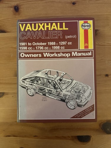 Haynes manual 812 vauxhall - 812,