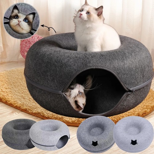 Felt cat tunnel - felt, in