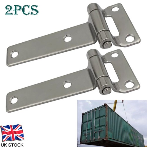 Stainless steel hinges - 2x,