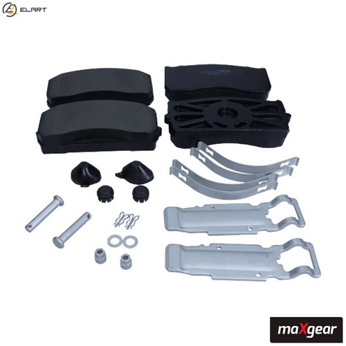 Brake pad set - pad,