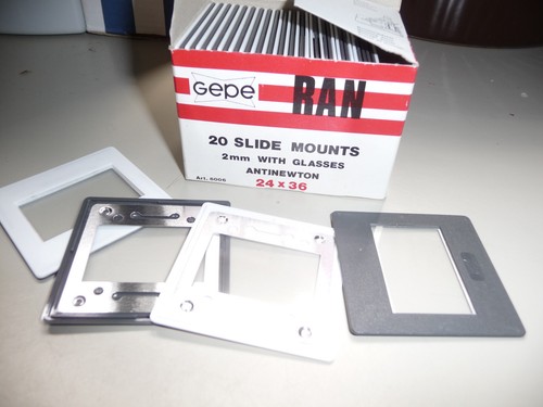 Slide mounts double glass gepe - slide,