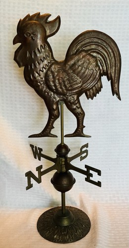 Vintage copper rooster - copper,