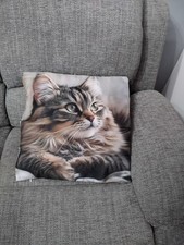 Chubby Cat Cushion Cover