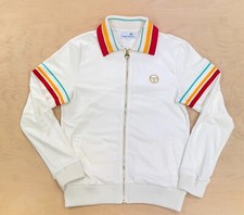 Sergio Tacchini Slice Track Jacket Gardenia/Gold Red Velour Dallas Stm12162