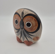 Vintage Mexican Clay Owl