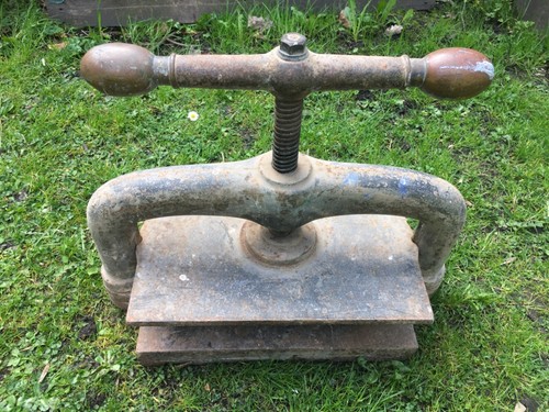 Antique cast iron - , press