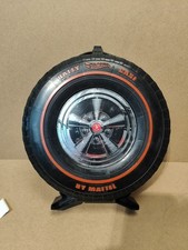 1967 Hot Wheels Car Rally Case Mattel Vintage Tyre Shaped Carrier 