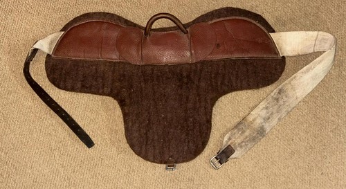 Vintage english brown felt - vintage,